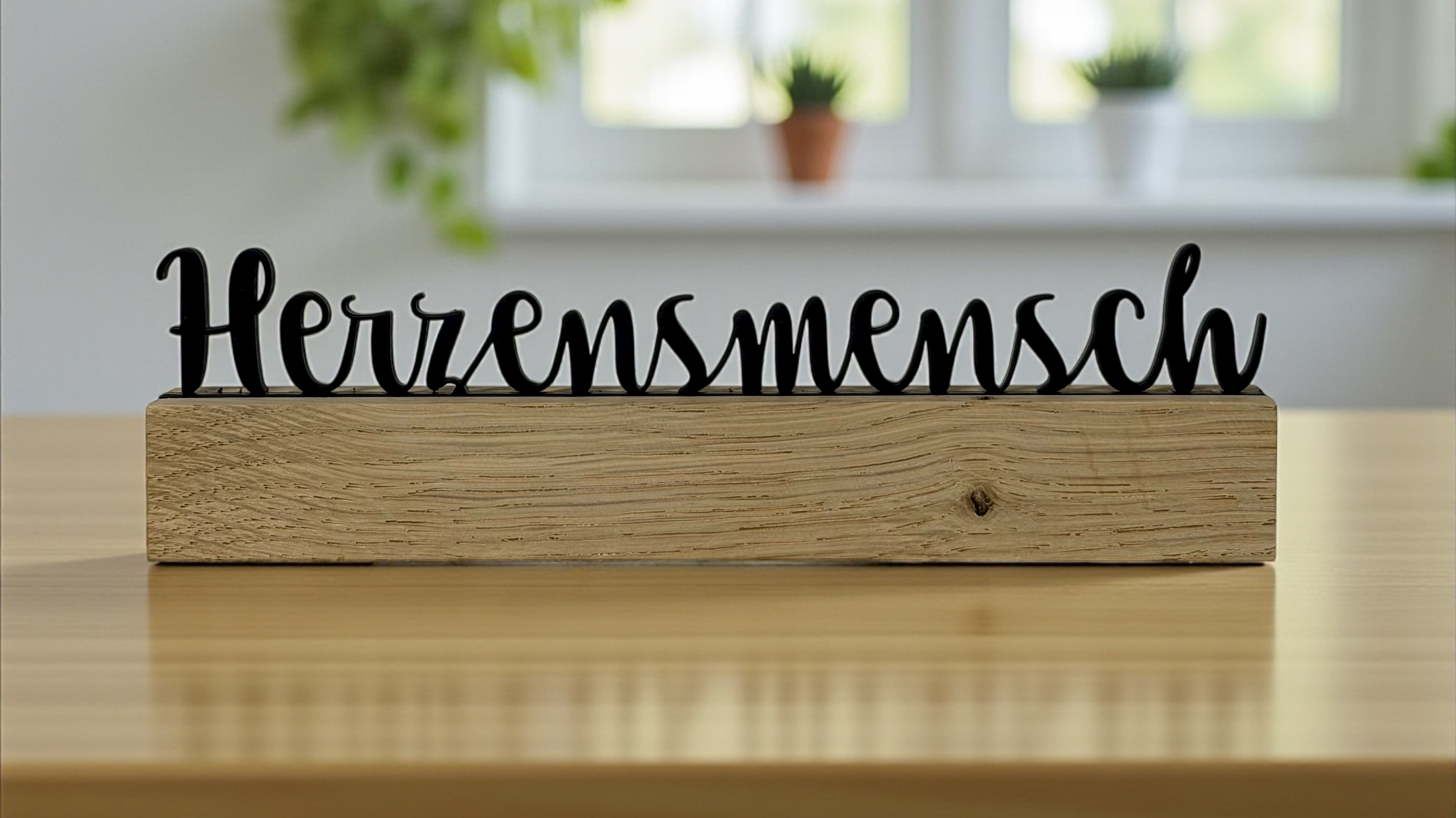 Herzensmensch Aufsteller - Wiens Wood